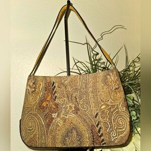 Etro Exotic Vintage Shoulder Bag